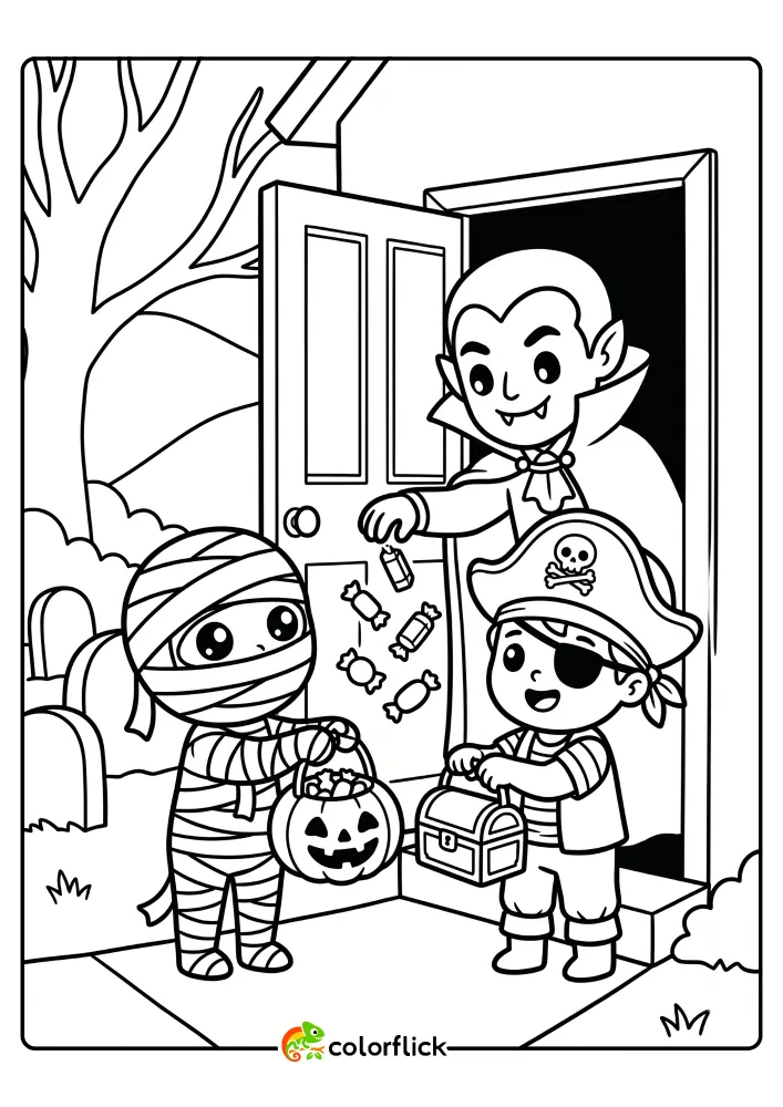 Halloween Coloring Pages