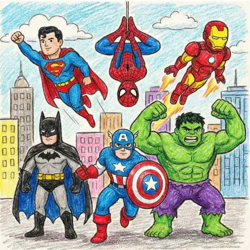 Superheroes & Sci-F