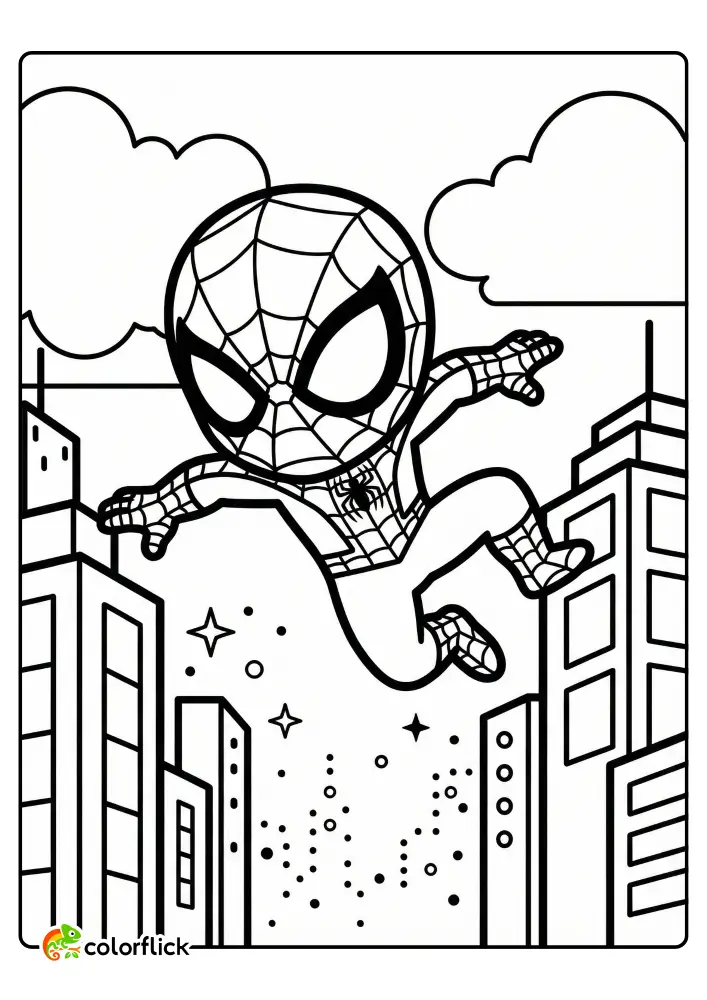Spiderman Coloring Pages