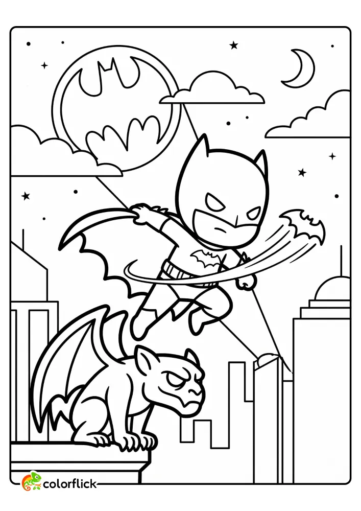 Batman Coloring Pages