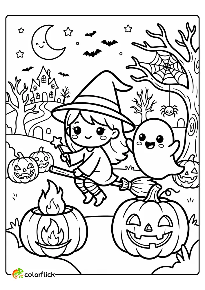 Halloween Coloring Pages