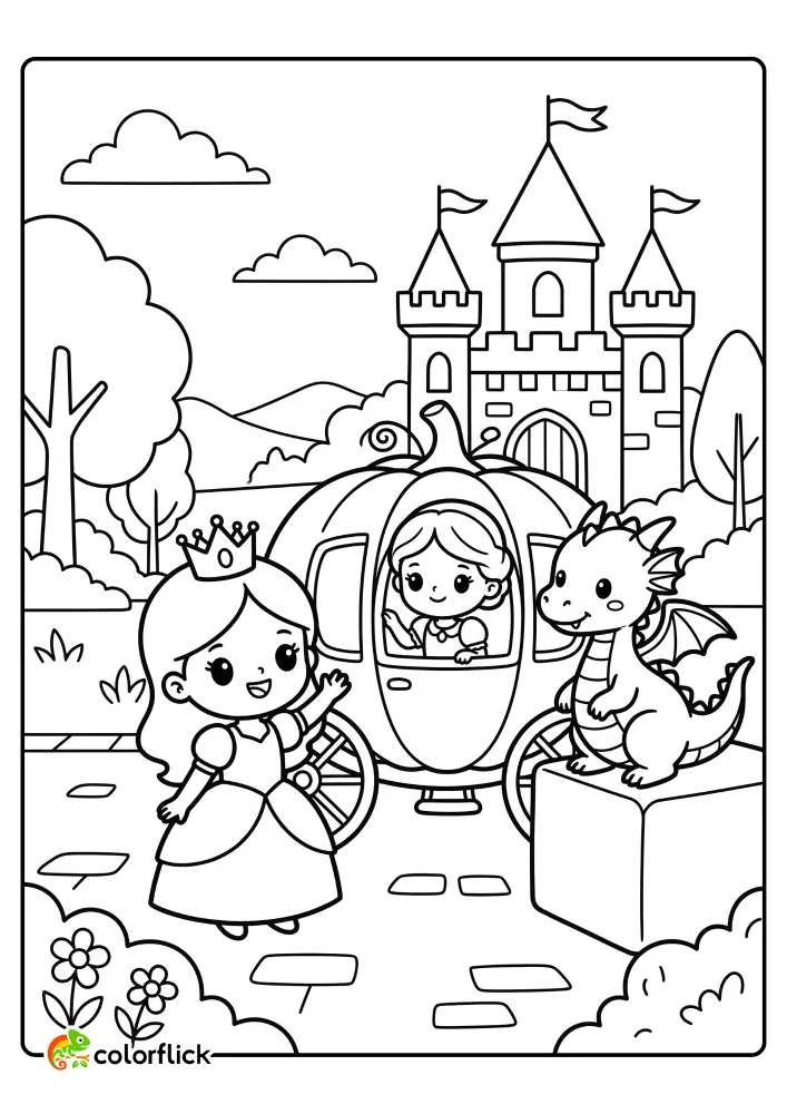 Princess Coloring Pages