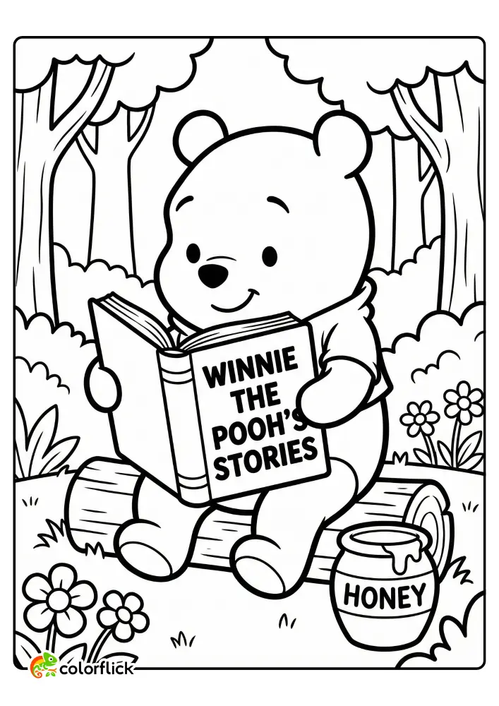 Winnie the Pooh Coloring Pages