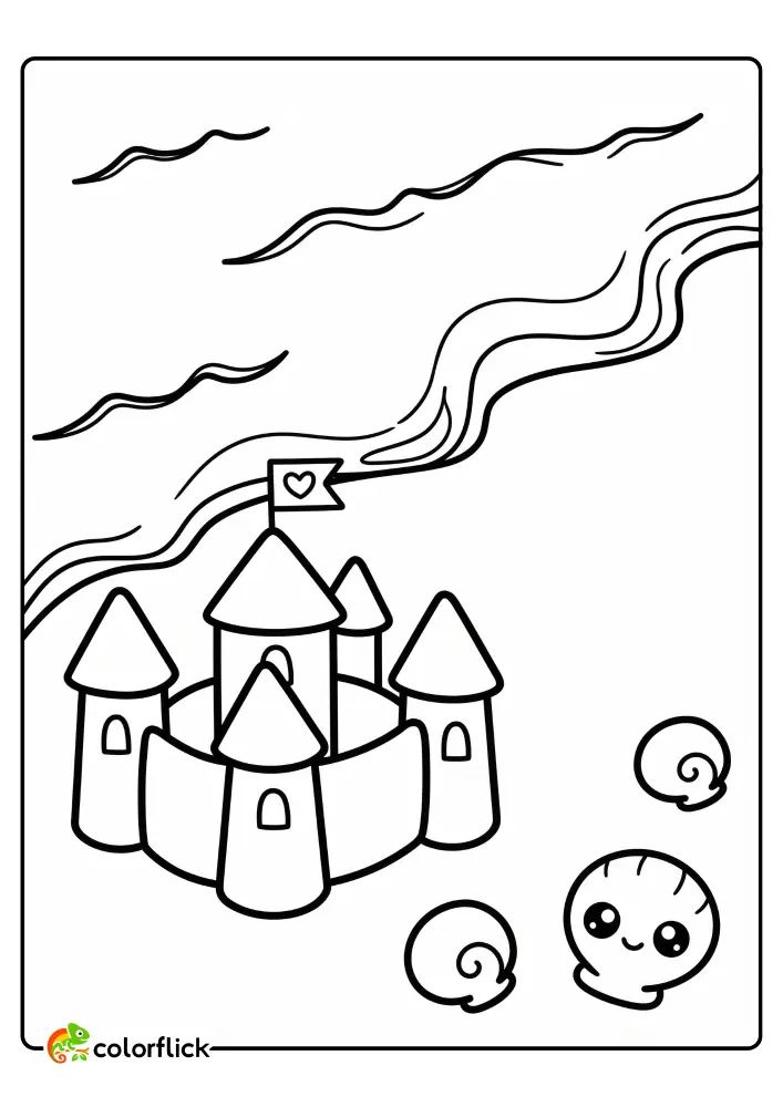 Cute teacher and kids doing math with number puzzle equations in classroom, printable coloring page for kids.